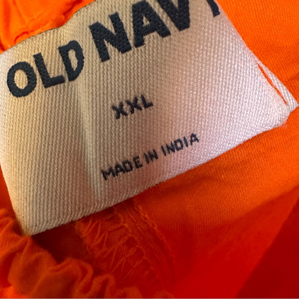 Old Navy Strapless Orange Dress - Picture 5 of 9